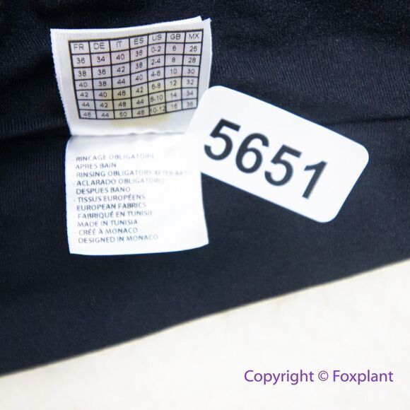 NEW Banana Moom one piece black swimsuit, size 38/ US 2-4 - Picture 15 of 15